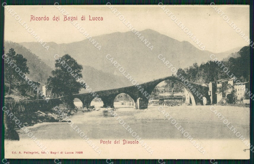 Lucca Bagni di cartolina ZKM9439 – fronte