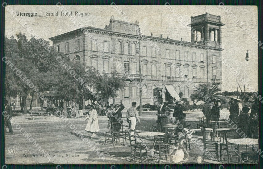Lucca Viareggio Alterocca 6290 PIEGHINE cartolina ZKM9445 – fronte