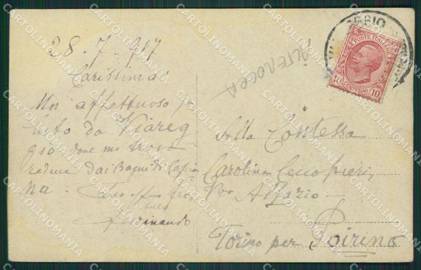 Lucca Viareggio Alterocca 6290 PIEGHINE cartolina ZKM9445 – retro