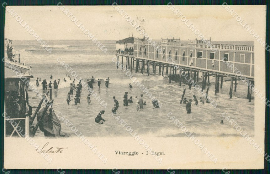 Lucca Viareggio MACCHIE cartolina ZKM9447 – fronte
