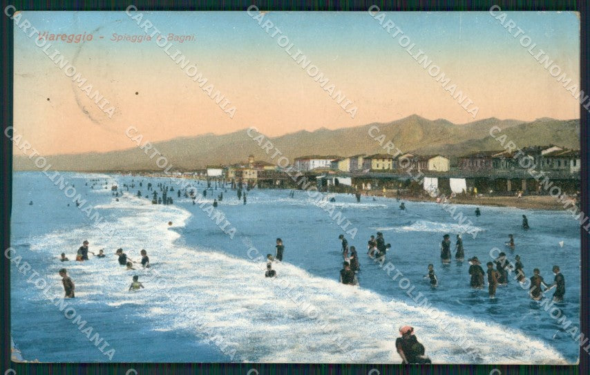 Lucca Viareggio cartolina ZKM9450 – fronte