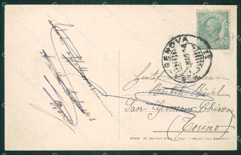 Lucca Viareggio cartolina ZKM9457 – retro
