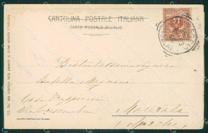Lucca Viareggio cartolina ZKM9468 – retro