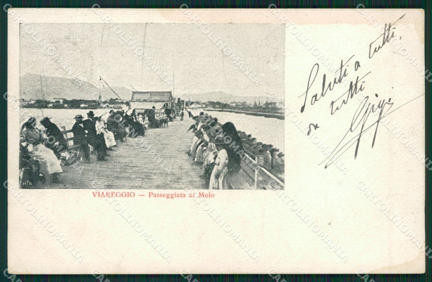 Lucca Viareggio MACCHIE cartolina ZKM9472 – fronte