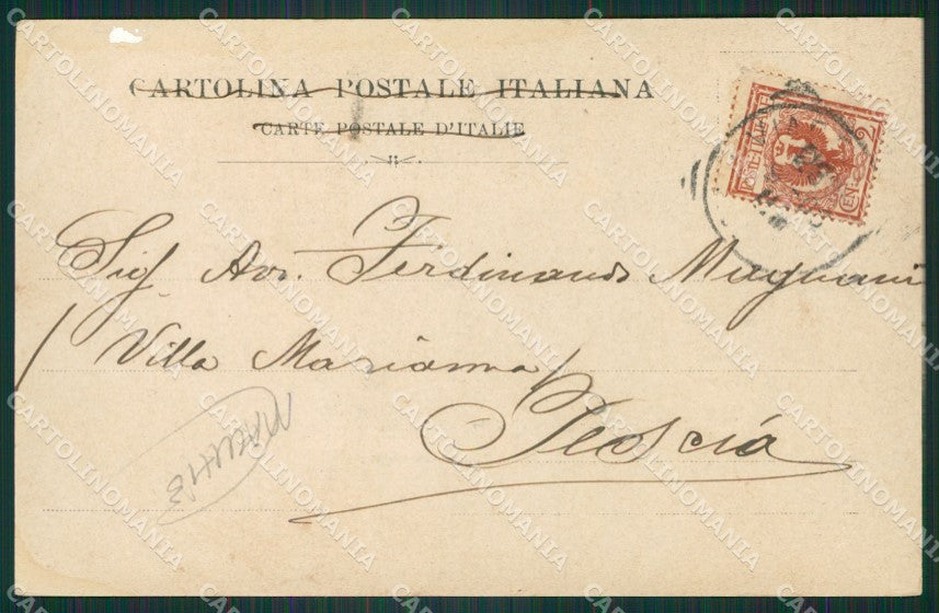 Lucca Viareggio MACCHIE cartolina ZKM9472 – retro