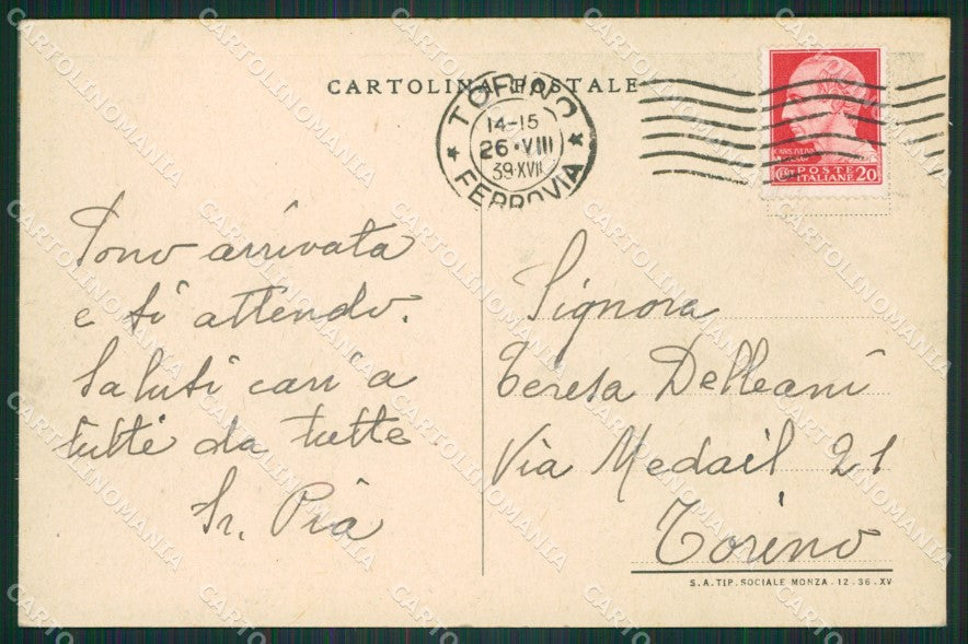 Milano Monza Velate cartolina ZKM9476 – retro
