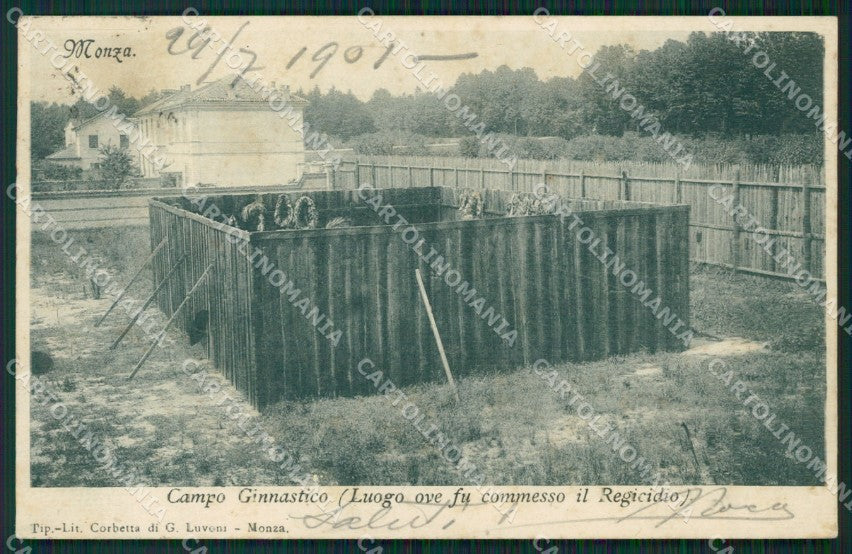 Milano Monza Città Savoia cartolina ZKM9484 – fronte