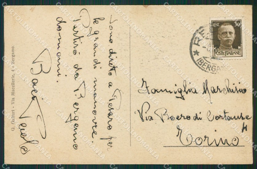 Bergamo Città cartolina ZKM9492 – retro