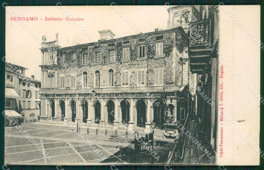 Bergamo Città cartolina ZKM9507 – fronte