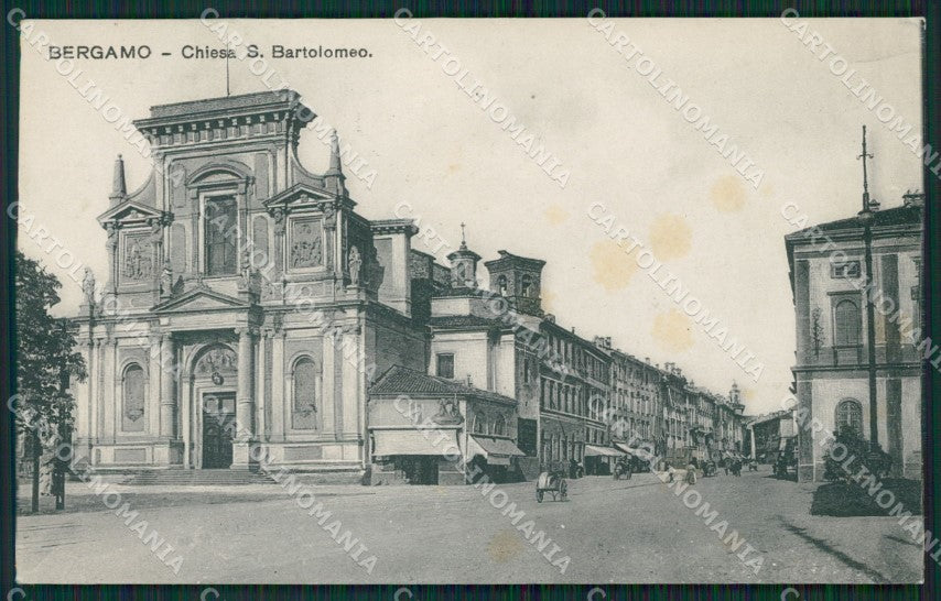 Bergamo Città cartolina ZKM9509 – fronte