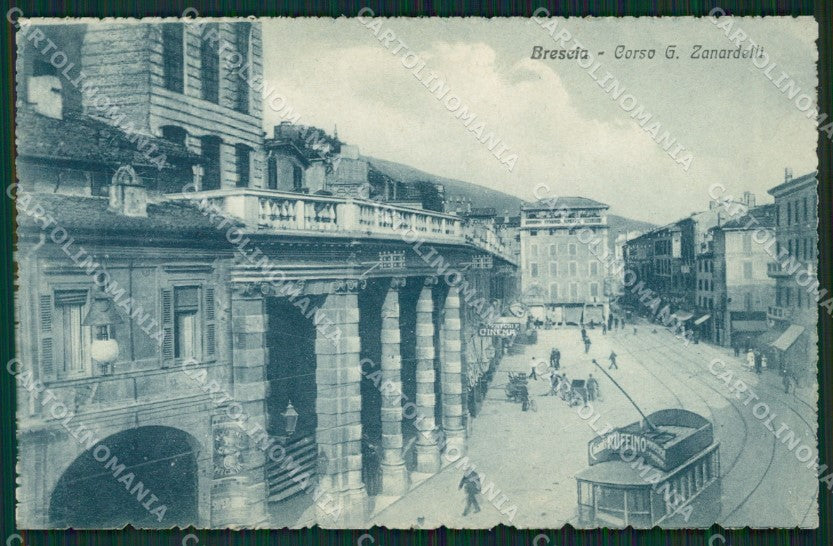 Brescia Città Tram cartolina ZKM9519 – fronte