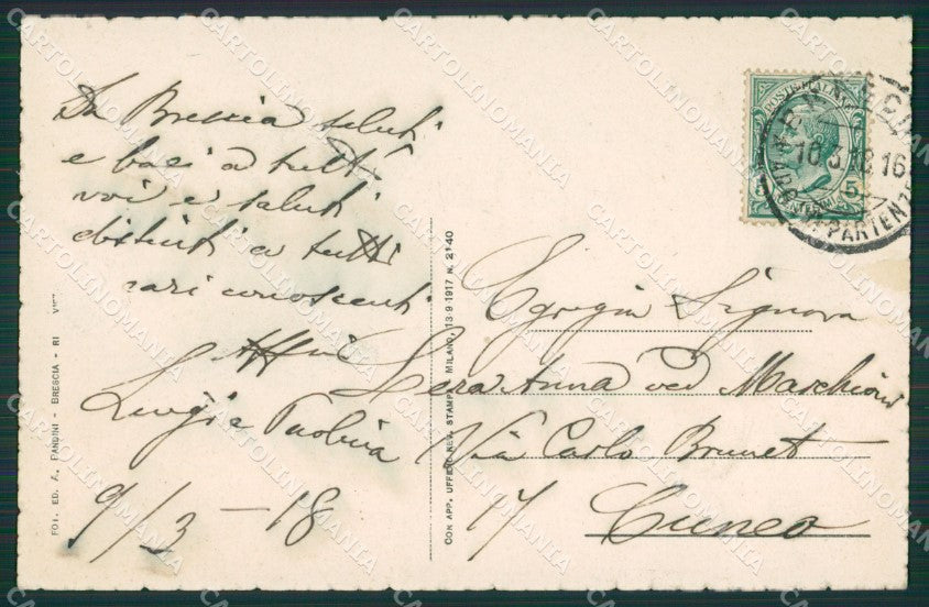 Brescia Città cartolina ZKM9521 – retro