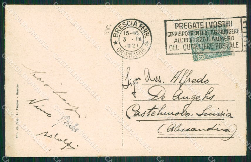 Brescia Città cartolina ZKM9534 – retro