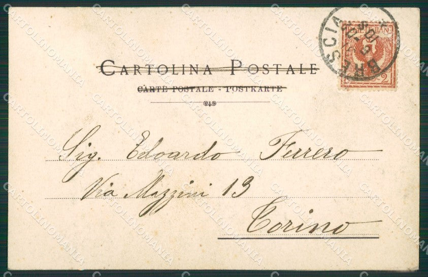 Brescia Città cartolina ZKM9537 – retro