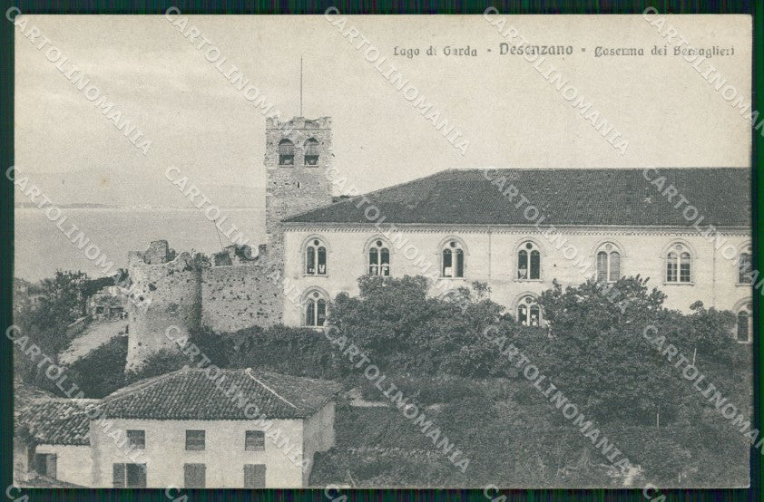 Brescia Desenzano Bersaglieri Caserma cartolina ZKM9549 – fronte
