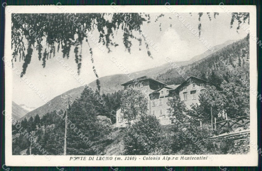 Brescia Ponte di Legno cartolina ZKM9560 – fronte