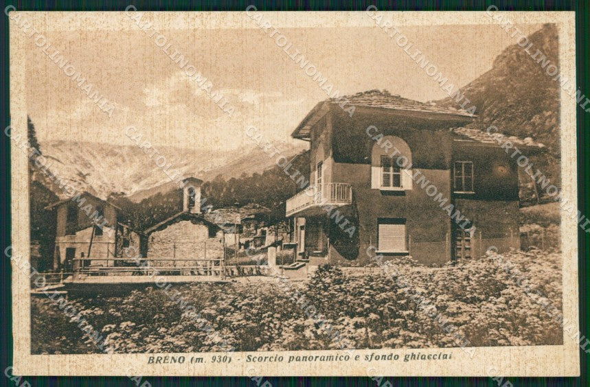 Brescia Breno cartolina ZKM9578 – fronte