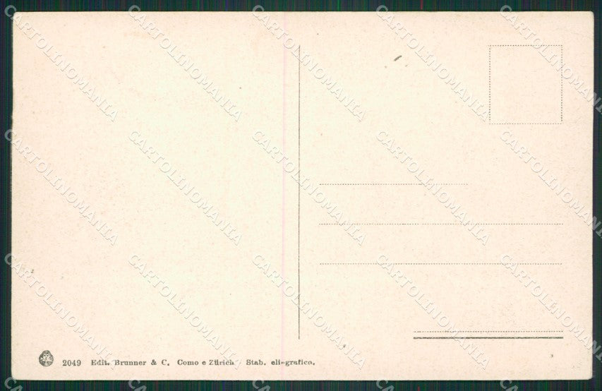 Como Città cartolina ZKM9598 – retro