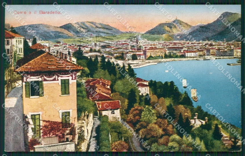 Como Città cartolina ZKM9601 – fronte
