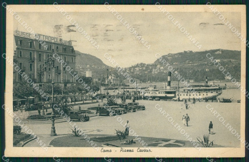 Como Città Battello cartolina ZKM9602 – fronte
