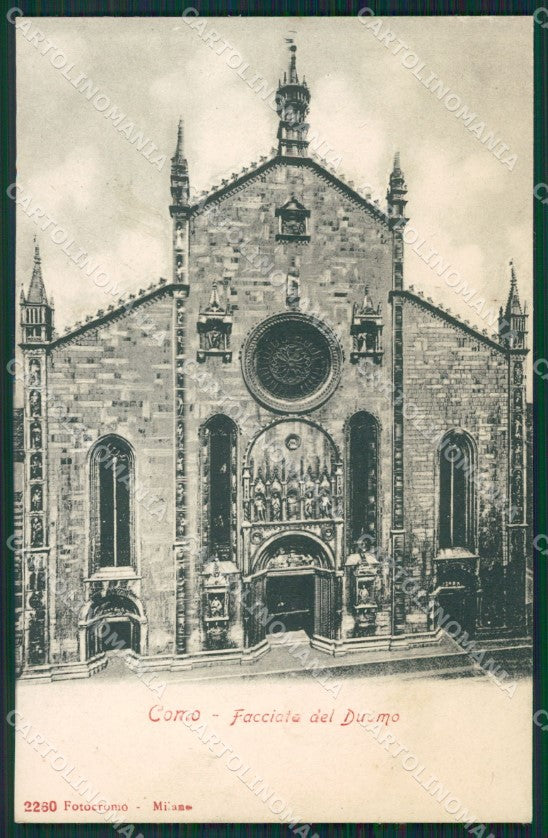Como Città cartolina ZKM9608 – fronte