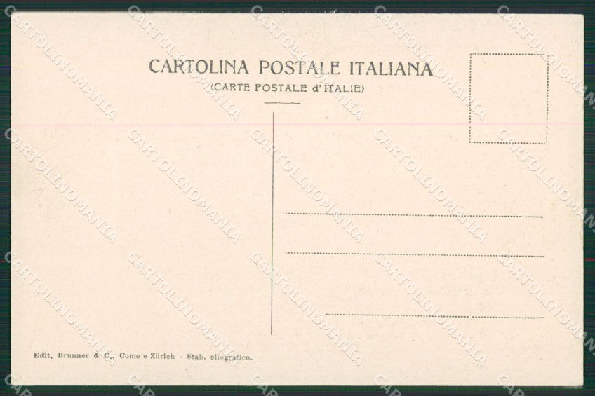 Como Città Tram cartolina ZKM9610 – retro