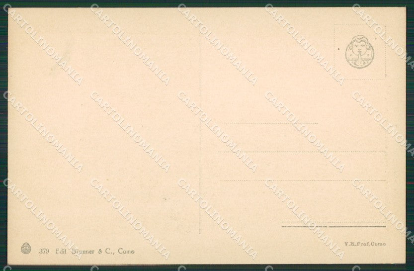 Como Città cartolina ZKM9614 – retro