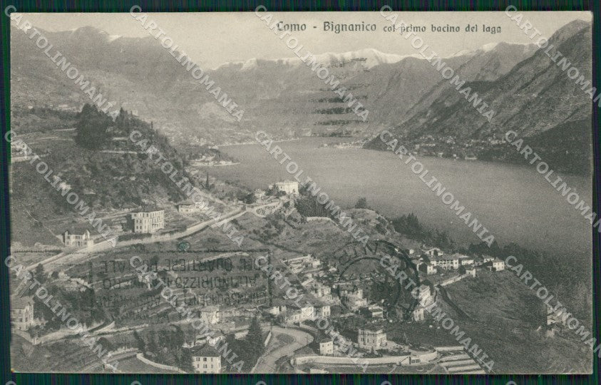 Como Bignanico cartolina ZKM9621 – fronte