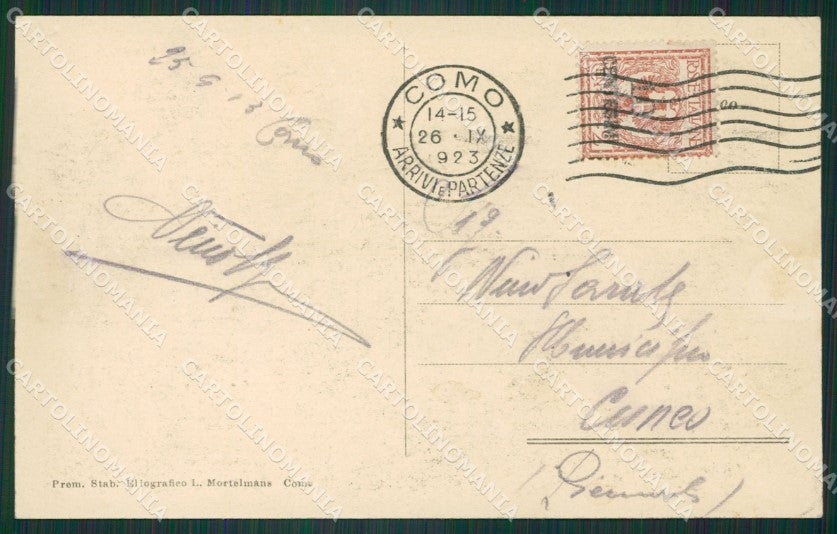 Como Città cartolina ZKM9622 – retro