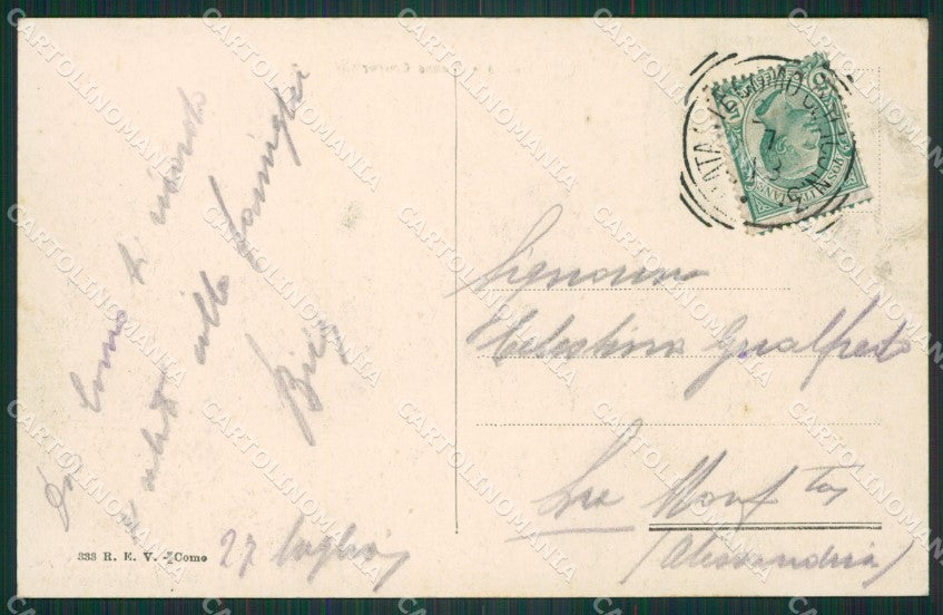 Como Città Battello Carrozze cartolina ZKM9623 – retro
