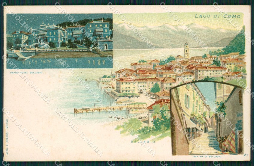 Como Bellagio cartolina ZKM9626 – fronte