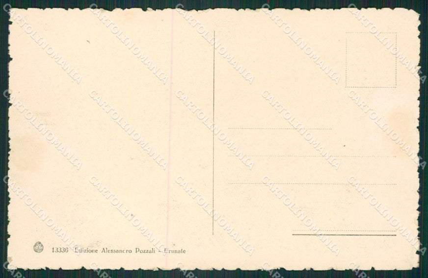 Como Brunate cartolina ZKM9630 – retro