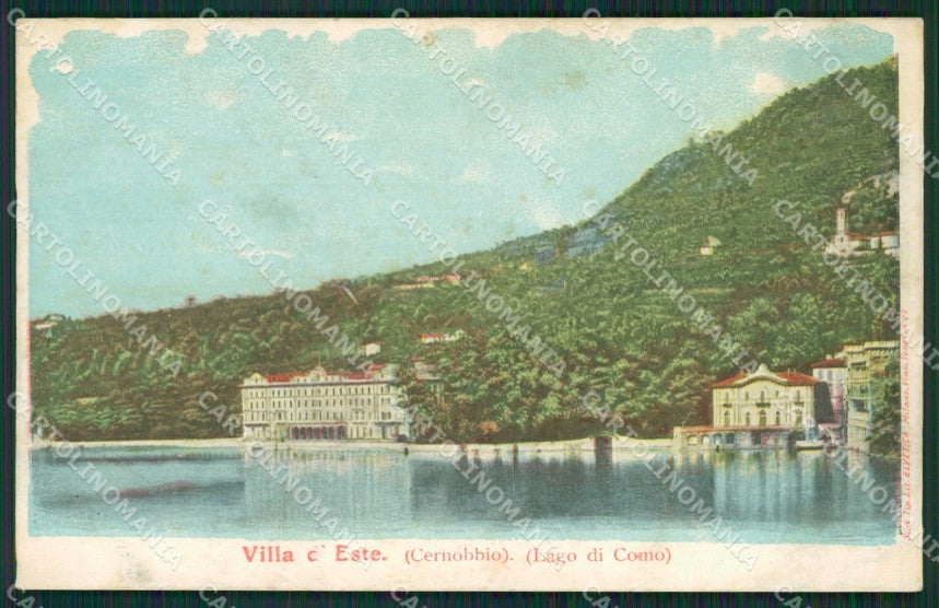 Como Cernobbio cartolina ZKM9631 – fronte