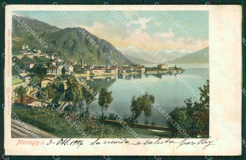 Como Menaggio cartolina ZKM9633 – fronte
