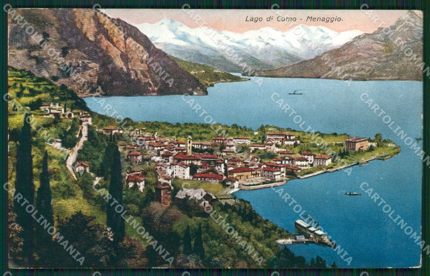 Como Menaggio cartolina ZKM9634 – fronte