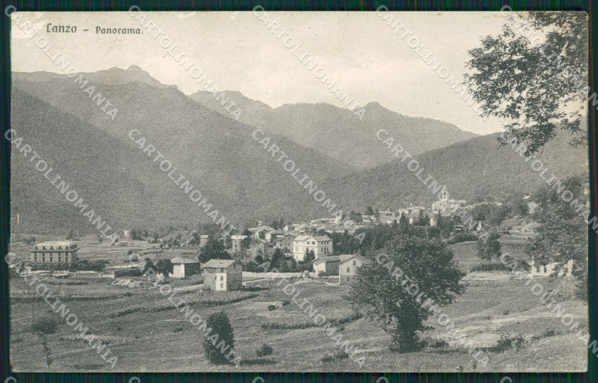 Como Lanzo d'Intelvi ABRASA SCOLLATA cartolina ZKM9638 – fronte