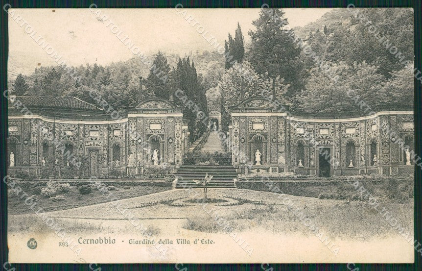 Como Cernobbio cartolina ZKM9645 – fronte