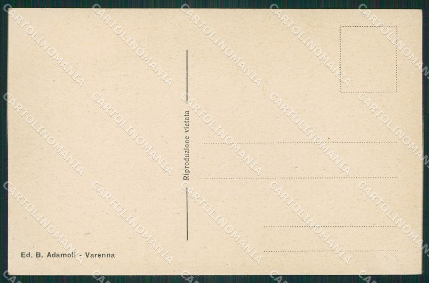 Lecco Varenna cartolina ZKM9648 – retro