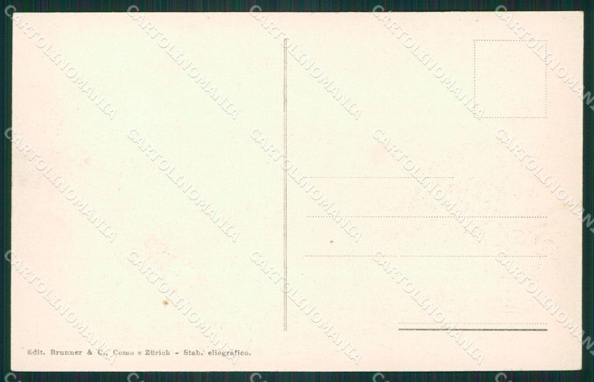 Como Bellagio cartolina ZKM9651 – retro