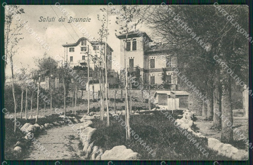 Como Brunate SCOLLATA cartolina ZKM9655 – fronte