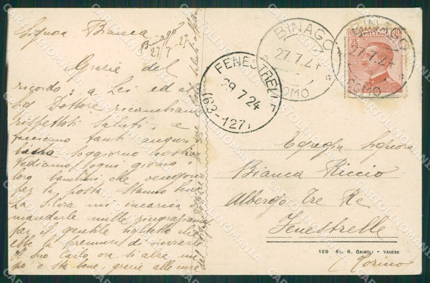 Como Binago cartolina ZKM9661 – retro