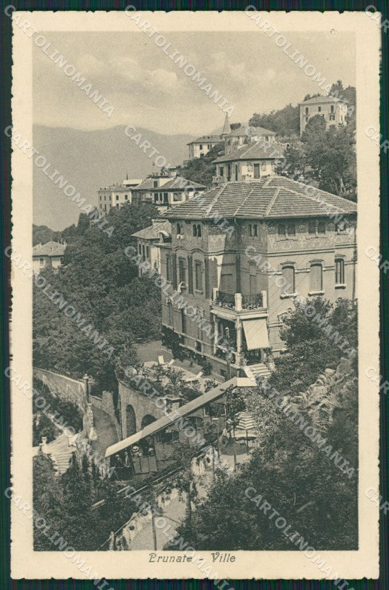 Como Brunate cartolina ZKM9662 – fronte