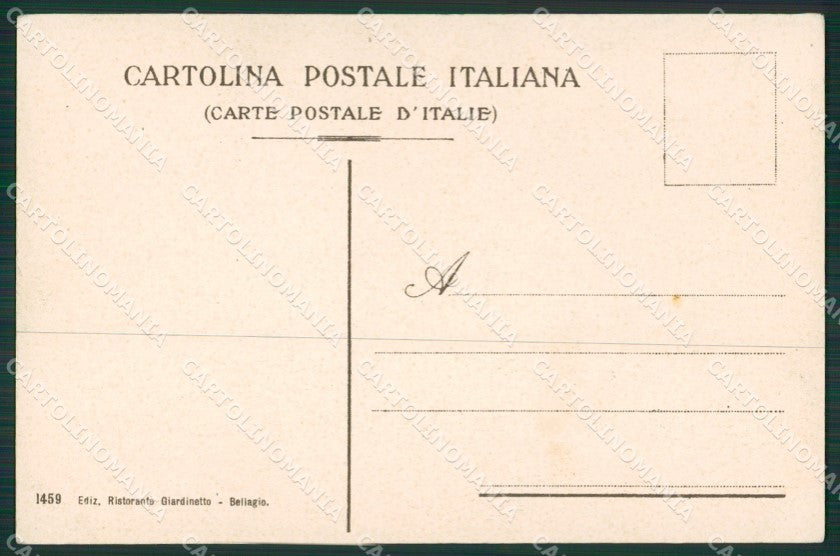 Como Bellagio cartolina ZKM9664 – retro