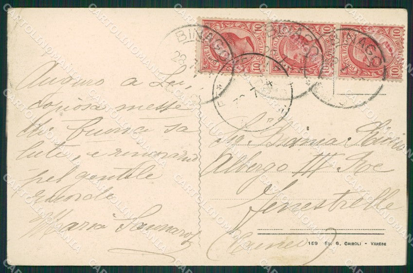 Como Binago PIEGHINA cartolina ZKM9670 – retro