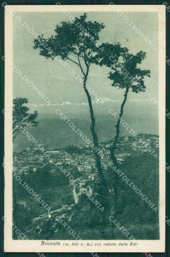 Como Brunate cartolina ZKM9671 – fronte