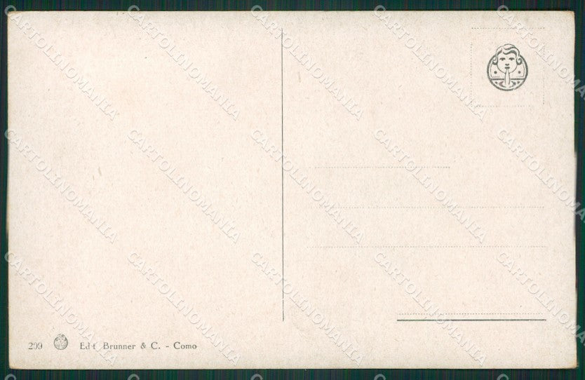 Como Bellagio cartolina ZKM9672 – retro