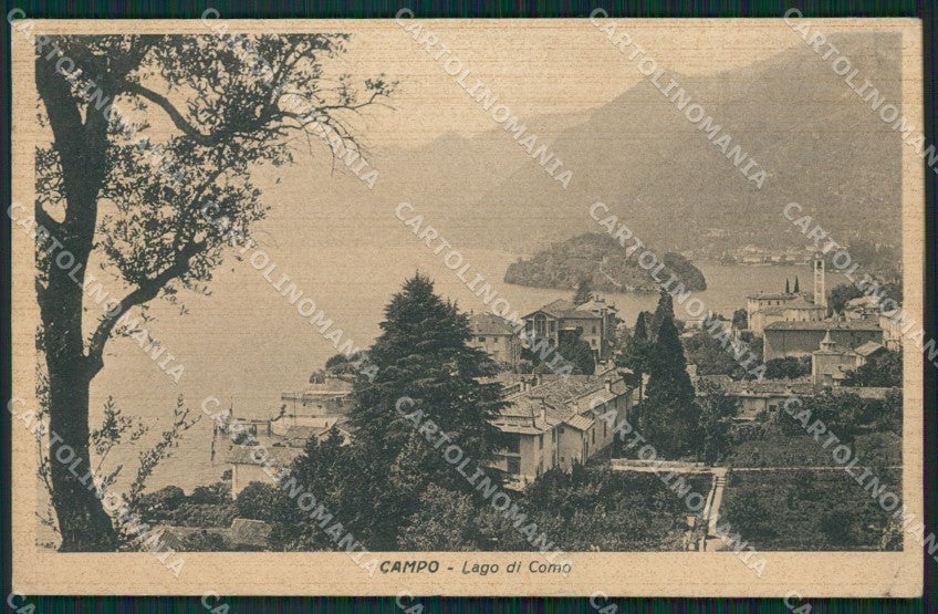Como Ossuccio Campo di PIEGHINA cartolina ZKM9675 – fronte