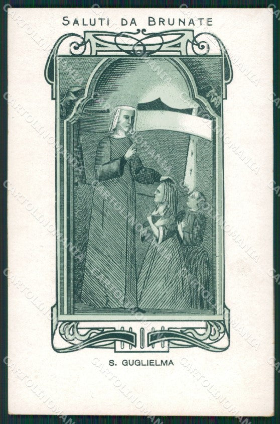 Como Brunate Saluti da cartolina ZKM9687 – fronte