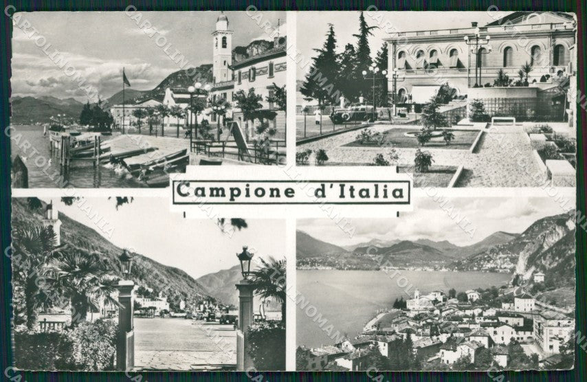 Como Campione d'Italia Foto cartolina ZKM9689 – fronte