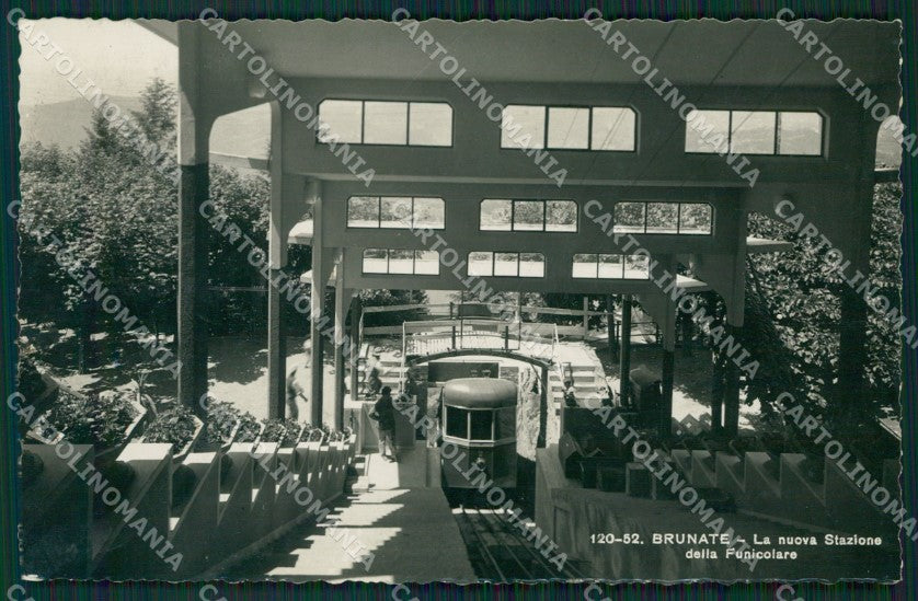 Como Brunate Funicolare Foto cartolina ZKM9691 – fronte